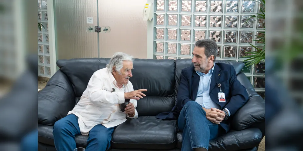 José Pepe Mujica e Enio Verri estiveram reunidos