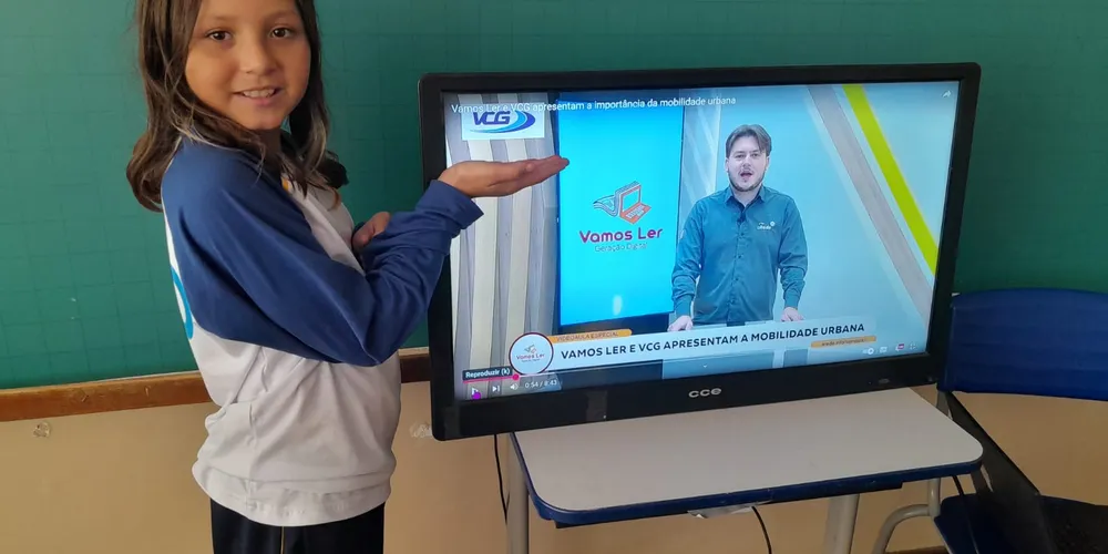 O conteúdo do Vamos Ler e VCG foi a base para as atividades da turma