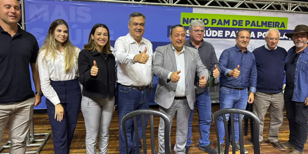 Beto Preto, Hussein Bakri, Altamir Sanson, Moacyr Fadel e demais lideranças municipais estiveram em Palmeira
