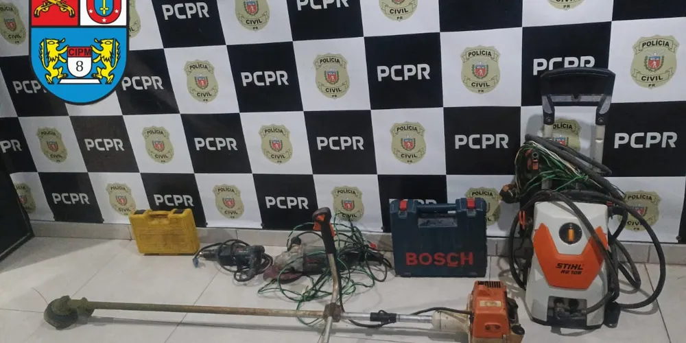 Todos os objetos foram recuperados