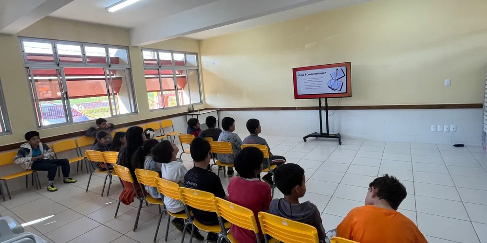 A produção audiovisual do Vamos Ler foi a base para a realização das atividades da classe
