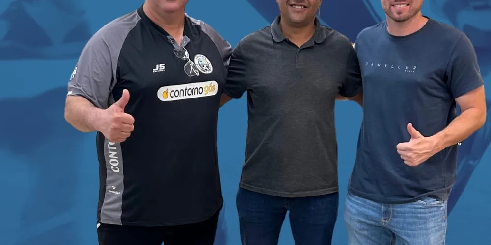 Arnaldo Tozetto, Fábio Silva e Luiz Filipe Schimanski