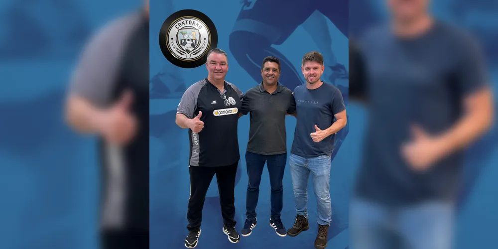 Arnaldo Tozetto, Fábio Silva e Luiz Filipe Schimanski