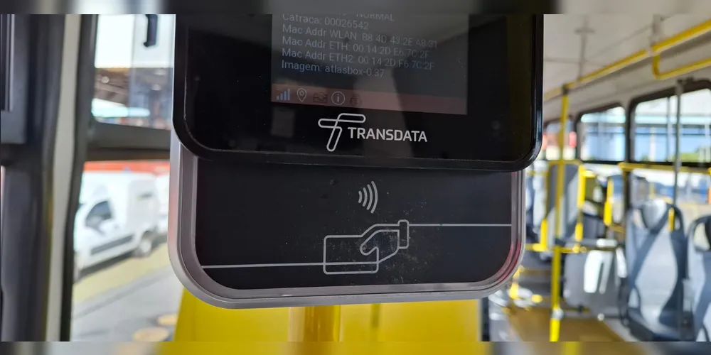 Sistema de cobrança dos ônibus de Ponta Grossa