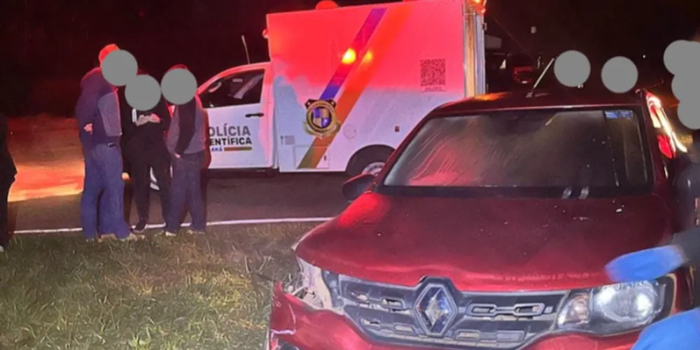 Acidente ocorreu no sentido Turvo - Pitanga, nessa segunda-feira