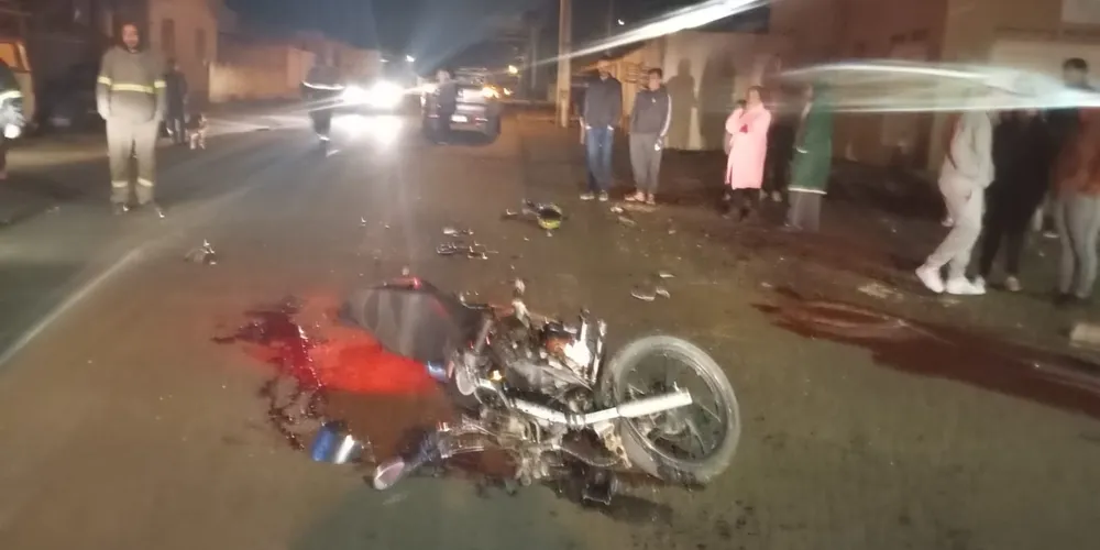 O motociclista trafegava pela rua Visconde de Araguaia