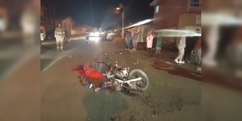 O motociclista trafegava pela rua Visconde de Araguaia