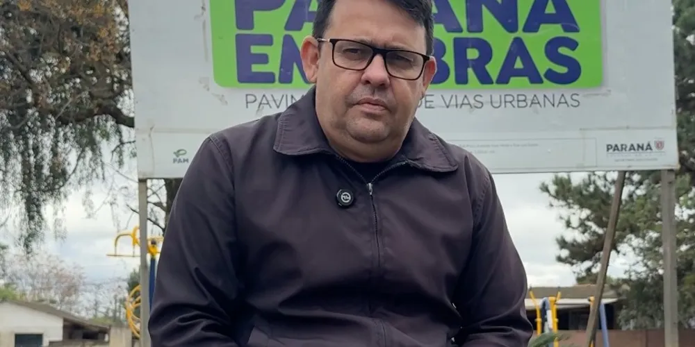 Professor Careca destacou a importância da pavimentação asfáltica do local