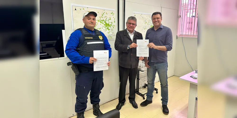 João Rodrigo Pontes, Claudimar Barbosa da Silva e Guilherme Rangel estiveram reunidos