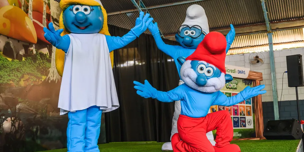 Smurfs e Sicredi