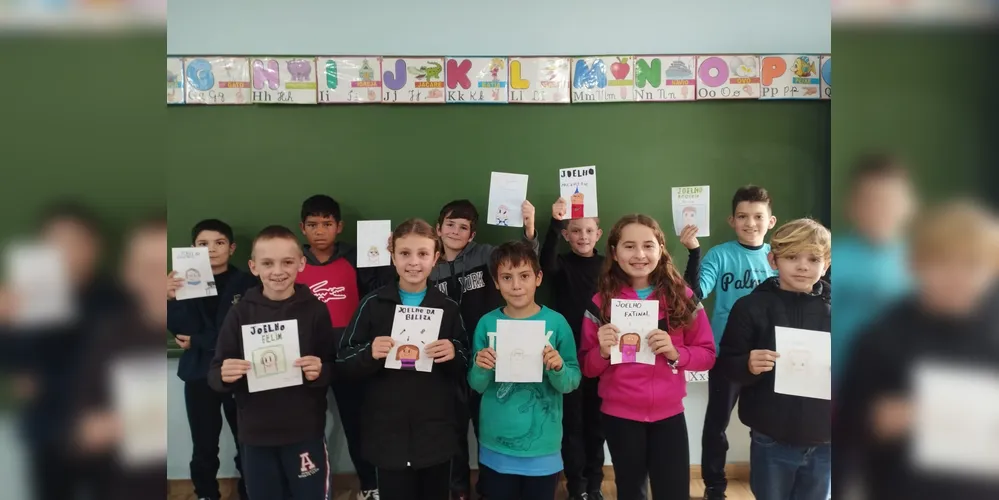 Inspirados por uma das histórias de Ziraldo, os alunos criaram o seu próprio personagem