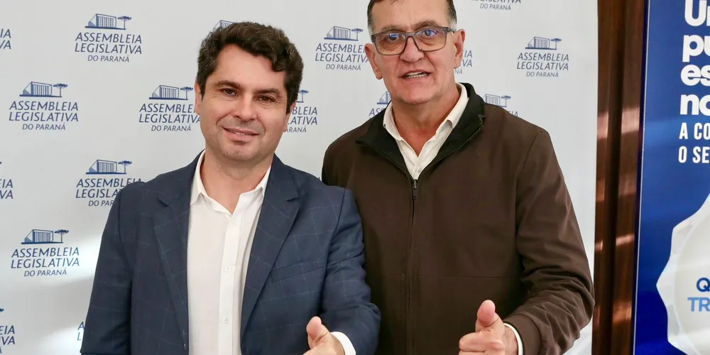 Alexandre Curi e Rildo Leonardi estiveram reunidos