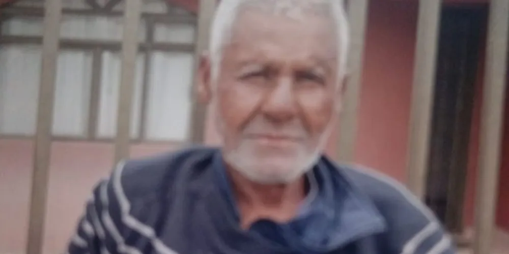 Aldo Soares da Silva foi a vítima do atropelamento na noite dessa quinta-feira em Carambeí