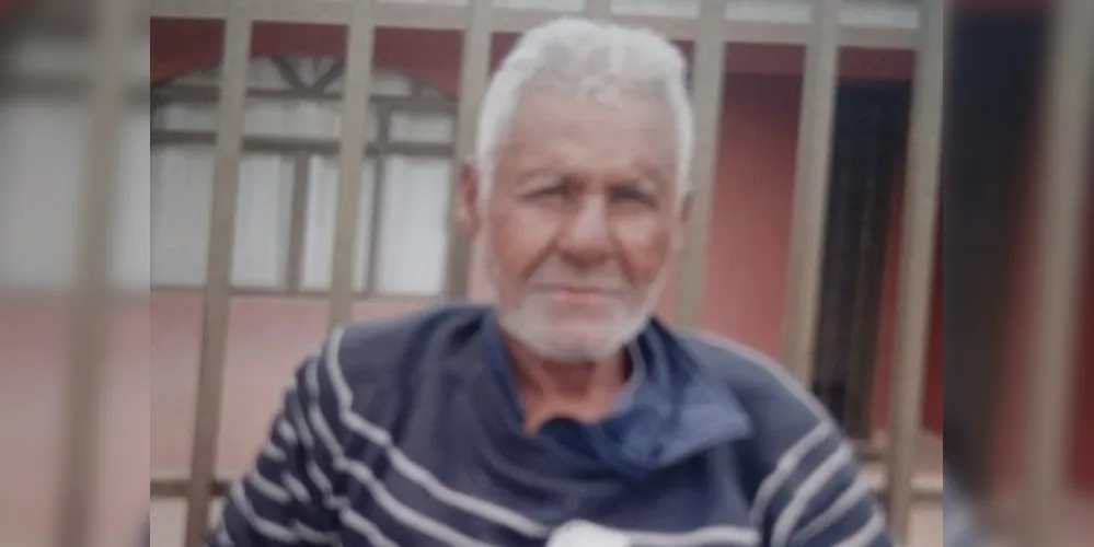 Aldo Soares da Silva foi a vítima do atropelamento na noite dessa quinta-feira em Carambeí