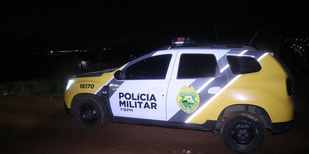 O menor acabou detido pela PM