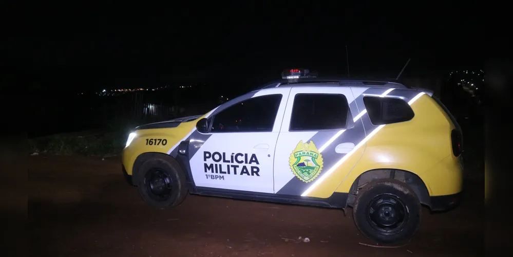 O menor acabou detido pela PM