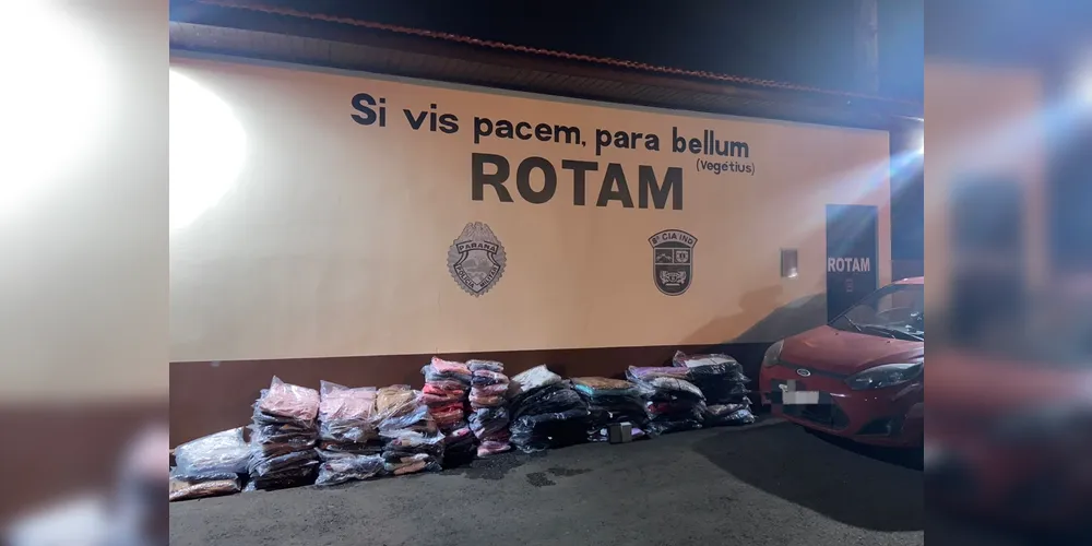 Apreensão aconteceu em Irati