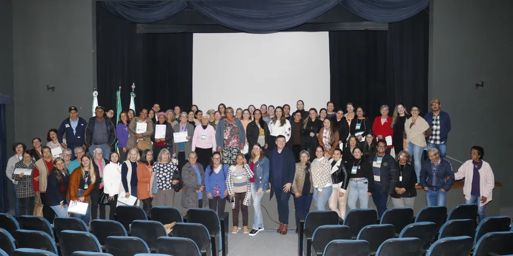 O evento foi promovido pelo Conselho Municipal dos Direitos da Pessoa Idosa (CMPI) e pela Prefeitura de Tibagi