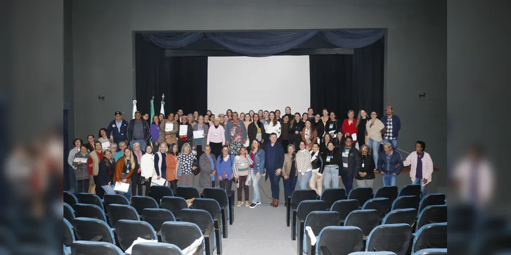 O evento foi promovido pelo Conselho Municipal dos Direitos da Pessoa Idosa (CMPI) e pela Prefeitura de Tibagi