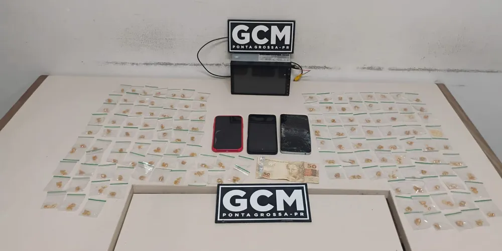 Resultado das apreensões na ação