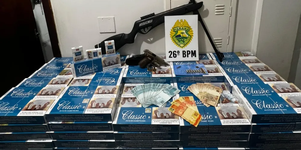 Três indivíduos foram encaminhados à Cadeia Pública de Reserva