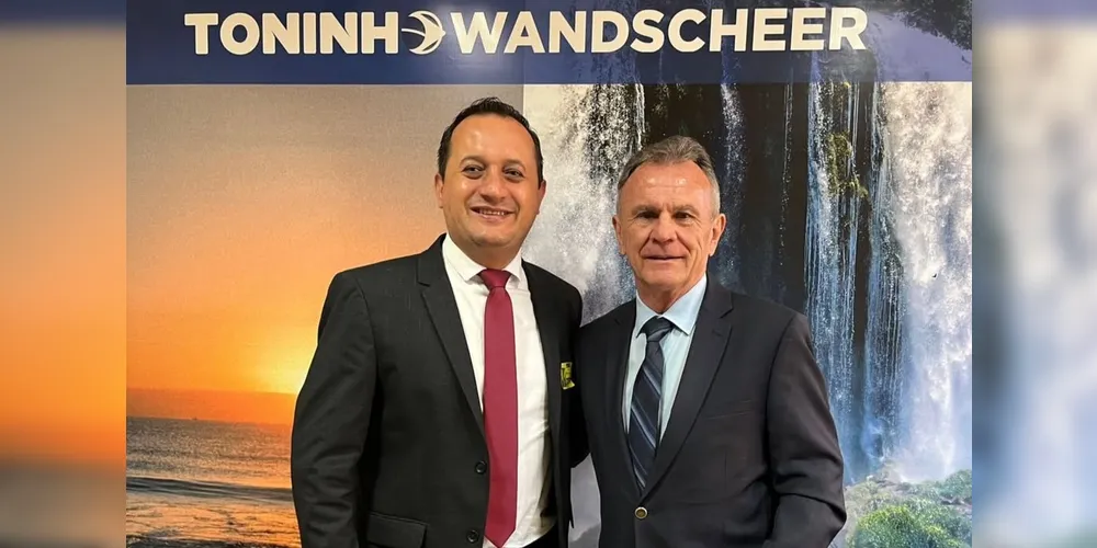 Mario Cezar esteve no gabinete do deputado Toninho Wandscheer
