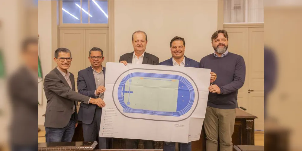 Investimento milionário garantirá nova pista de atletismo para o Campus Uvaranas da UEPG
