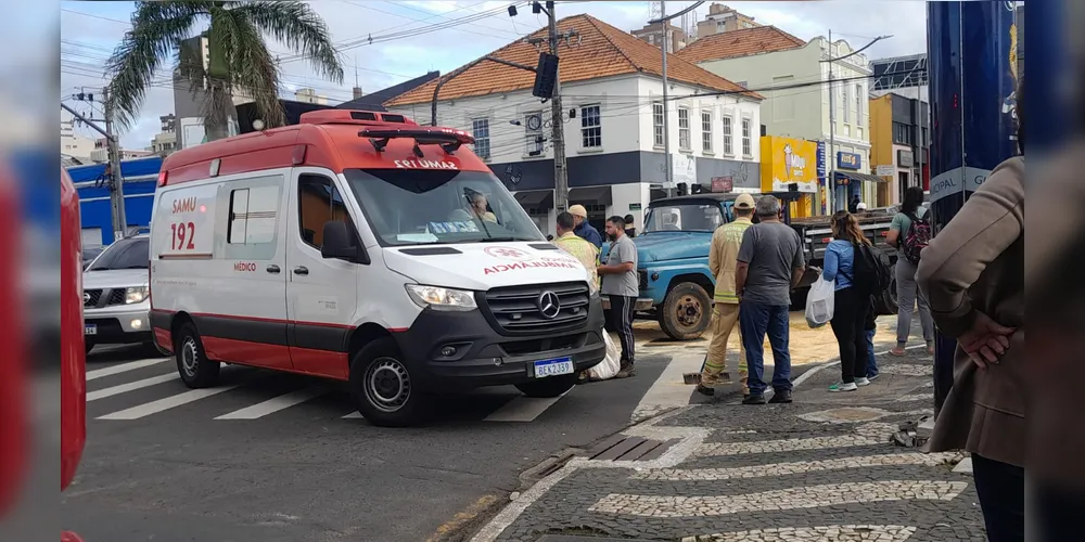 Vítima foi arrastada por alguns metros