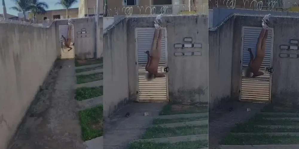 O homem precisou ser socorrido