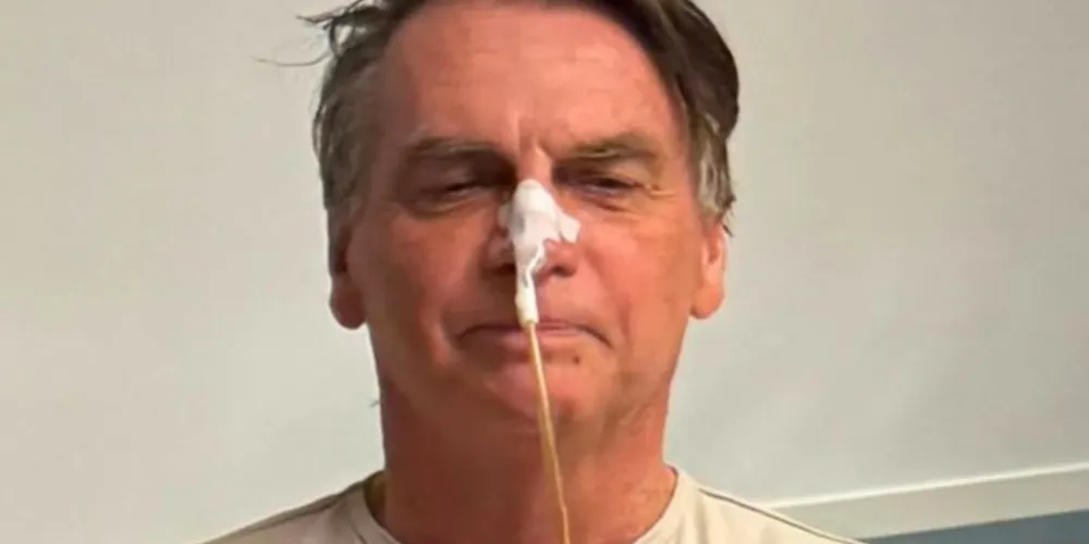 Ex-presidente Jair Bolsonaro inicia alimentação oral na UTI: 'Persisto com sinais'