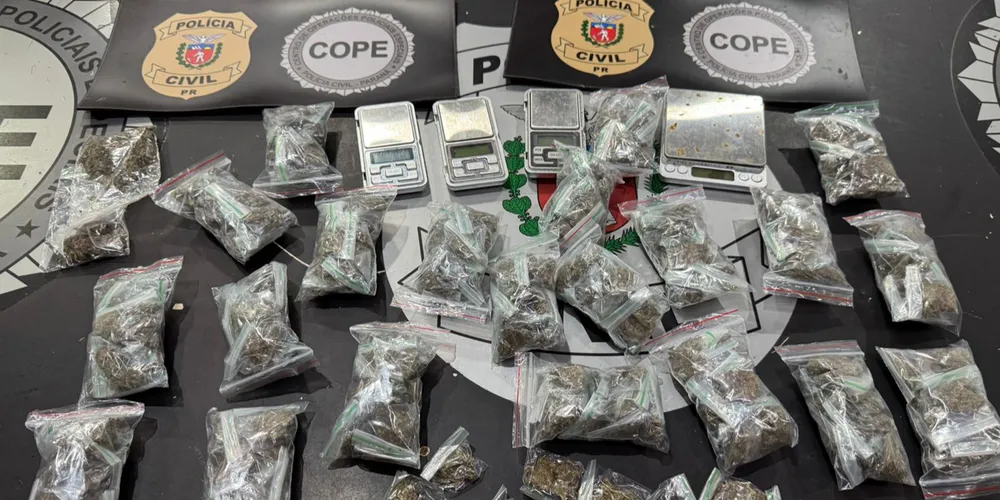 O criminoso  possui antecedentes por tráfico de drogas, associação ao tráfico e porte ilegal de arma de fogo