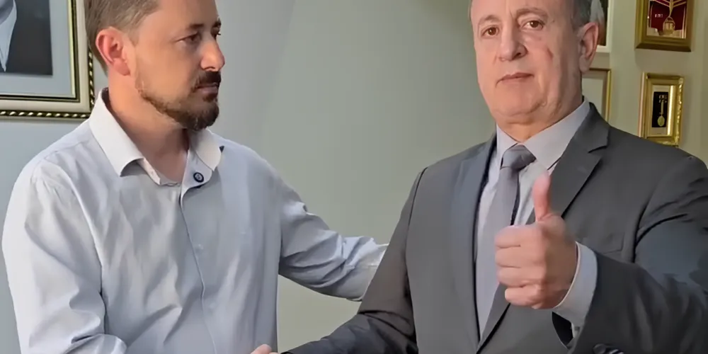 Andre Petter e Moacyr Fadel estiveram reunidos na última sexta-feira (02)