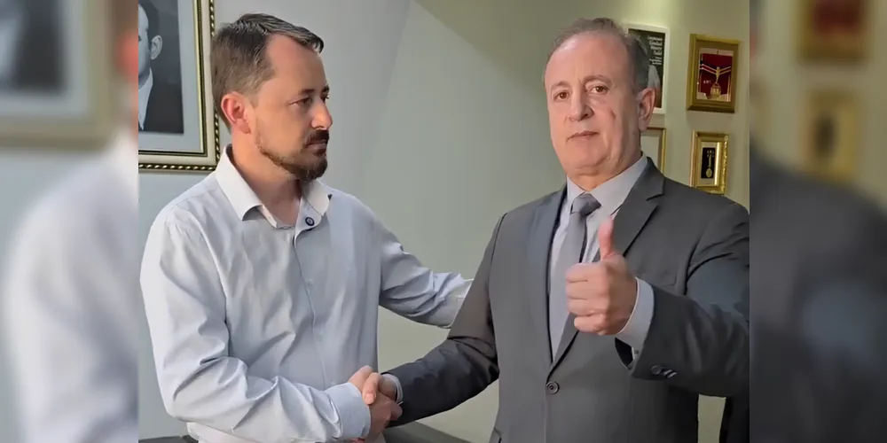 Andre Petter e Moacyr Fadel estiveram reunidos na última sexta-feira (02)