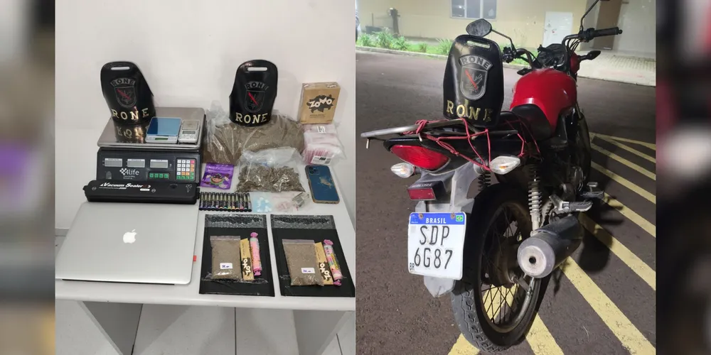 A apreensão ocorreu em em São José dos Pinhais