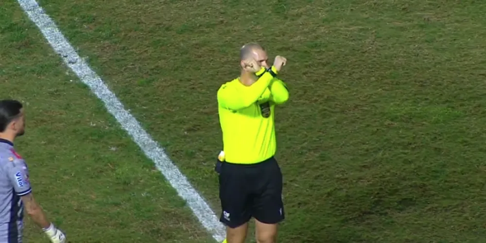 Alisson Sidnei Furtado aplicou o protocolo antirracismo.