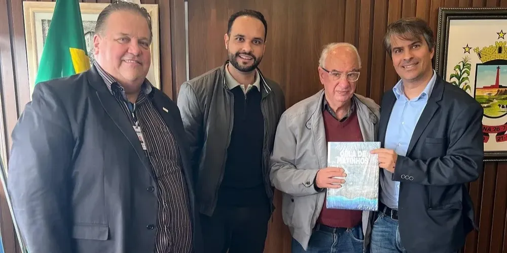 José Loureiro, Kasciano Morais, Reinaldo Cardoso e Tiago Faro estiveram reunidos