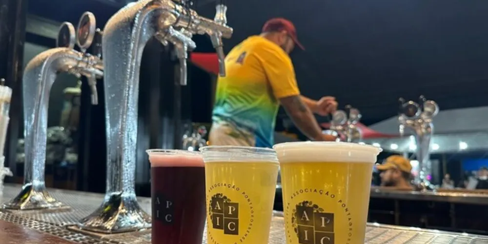Cada um das três cervejarias disponibilizará quatro estilos diferentes de cerveja ao público