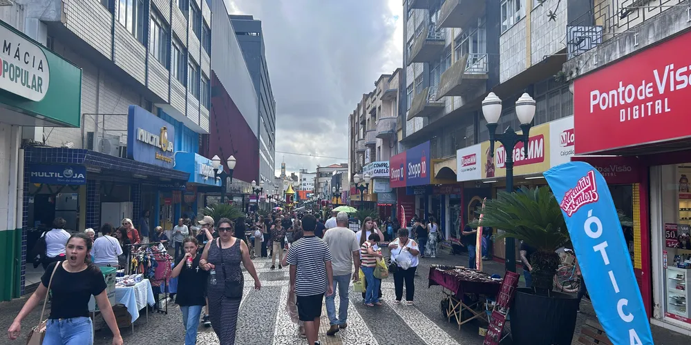 Calçadão de Ponta Grossa