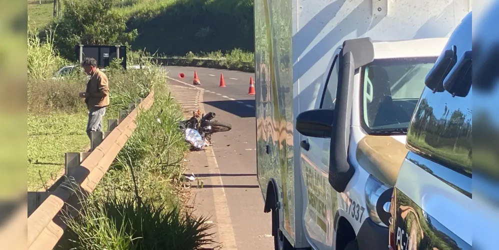 O acidente ocorreu em Apucarana