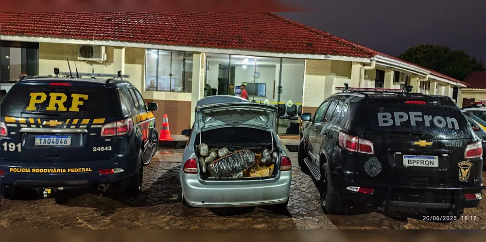 As apreensões ocorreram em Goioerê e Guaíra