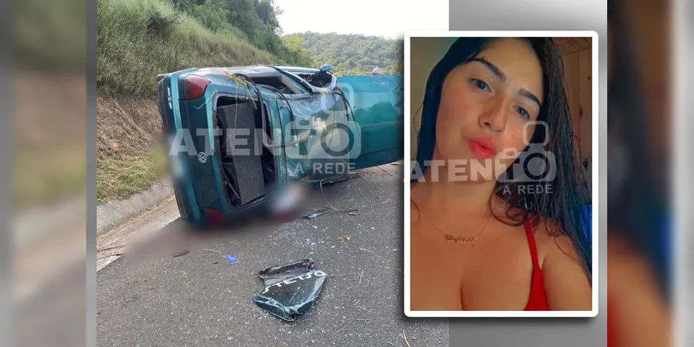 Kaiane Cristina faleceu no local do acidente