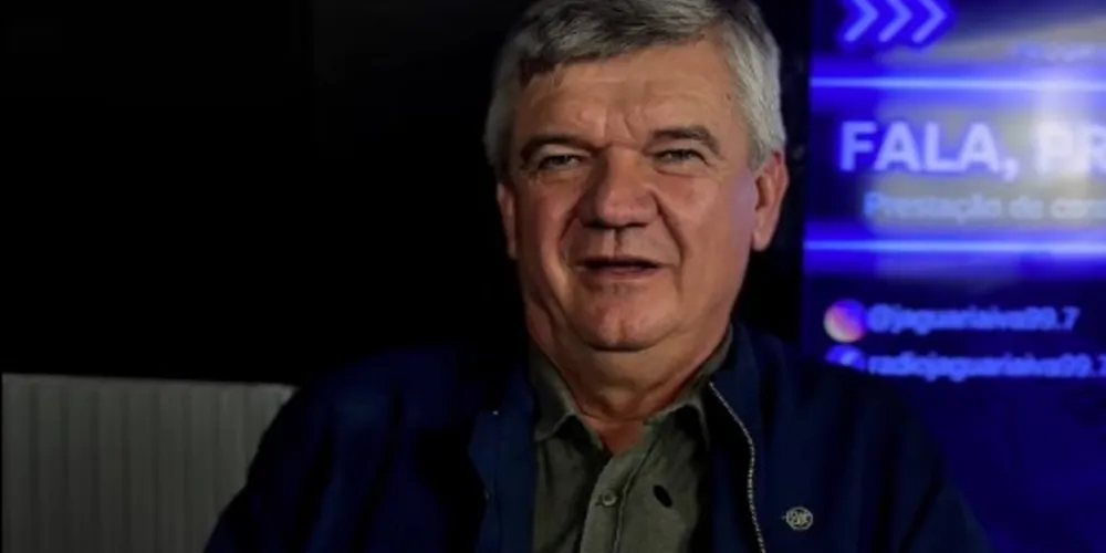 O prefeito de Jaguariaíva se posicionou  nesta sexta-feira (13)