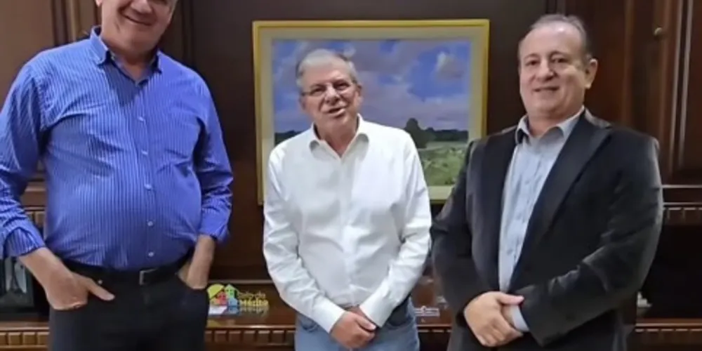 Juca Sloboda, Jorge Lange e Moacyr Fadel estiveram reunidos em Curitiba