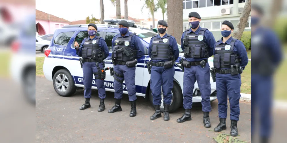 Novos 18 agentes da Guarda Municipal de Castro, nomeados neste ano, irão iniciar o curso de formação