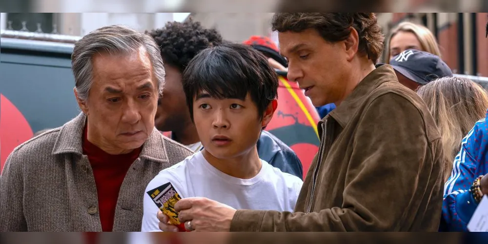 Jack Chan, Ralph Macchio e Ben Wang são os protagonistas do filme de Karatê Kid