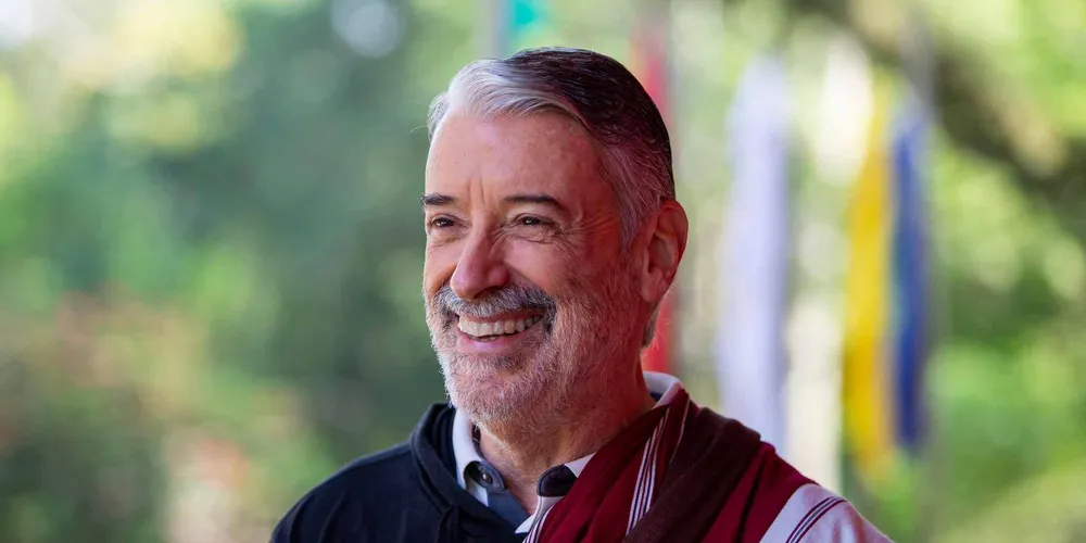 Lama Padma Samten — físico, filósofo e ativista ambiental — é um dos maiores divulgadores do budismo no Brasil