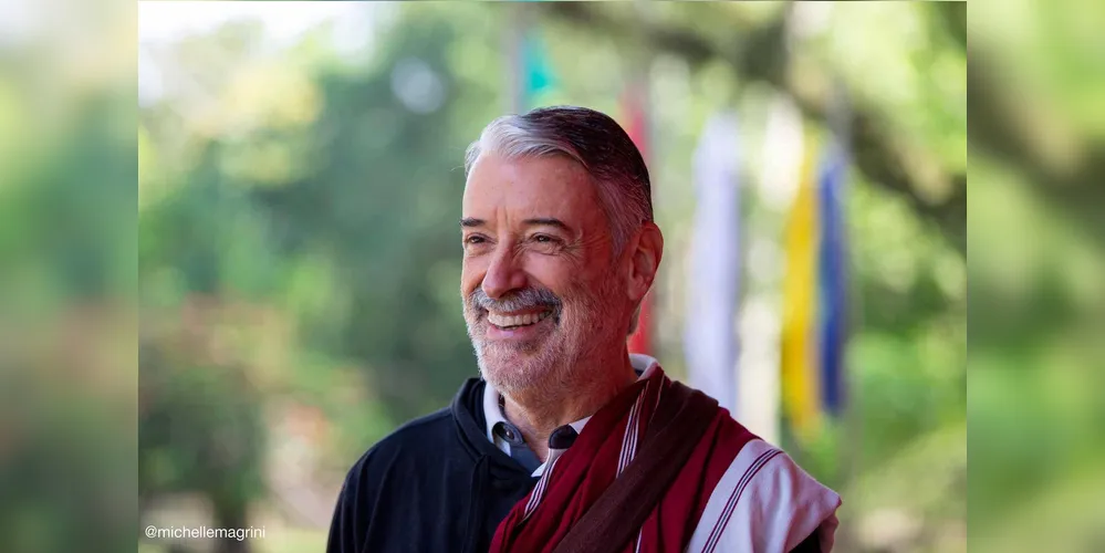 Lama Padma Samten — físico, filósofo e ativista ambiental — é um dos maiores divulgadores do budismo no Brasil