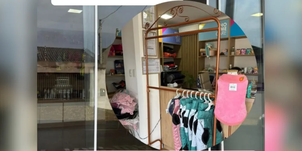 Vários itens recém- adquiridos foram levados