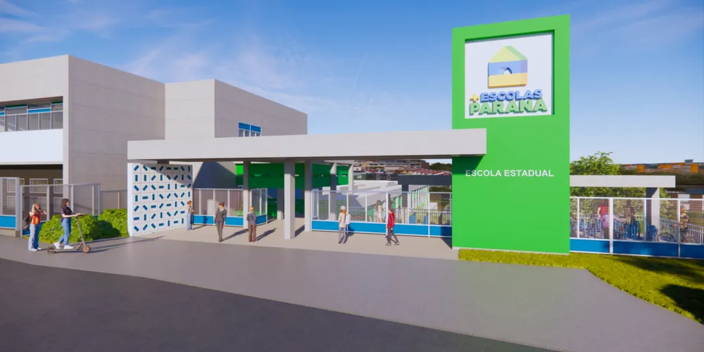 Cada escola será construída e projetada em uma tipologia. Poderão ter 14, 18 ou 24 salas