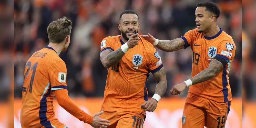 Memphis Depay atingiu marca histórica pela Holanda